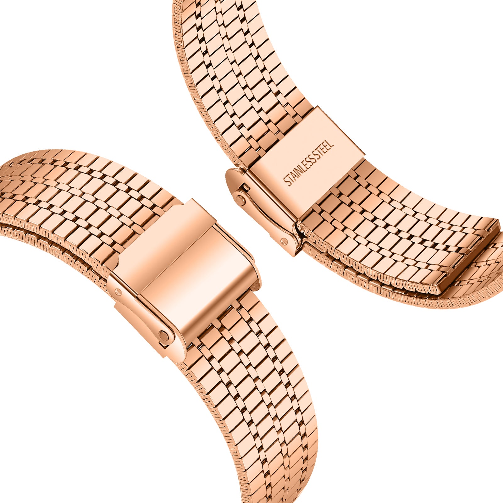 For Fitbit Versa 4 Sense 2 Stainless Steel 7-Beads Watch Band Dual Buckle Replacement Wrist Strap For Fitbit Versa 4 Sense 2 Stainless Steel 7-Beads Watch Band Dual Buckle Replacement Wrist Strap